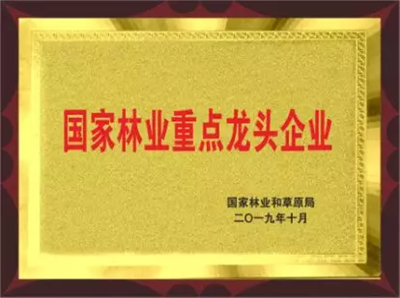 國(guó)家林業(yè)重點(diǎn)龍頭企業(yè)